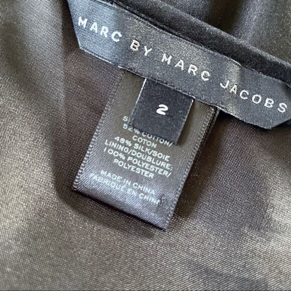 Marc by Marc Jacobs satin slip apron dress - Picture 4 of 7